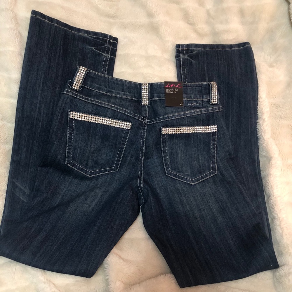 NWT INC International Concepts Jeans Embellished